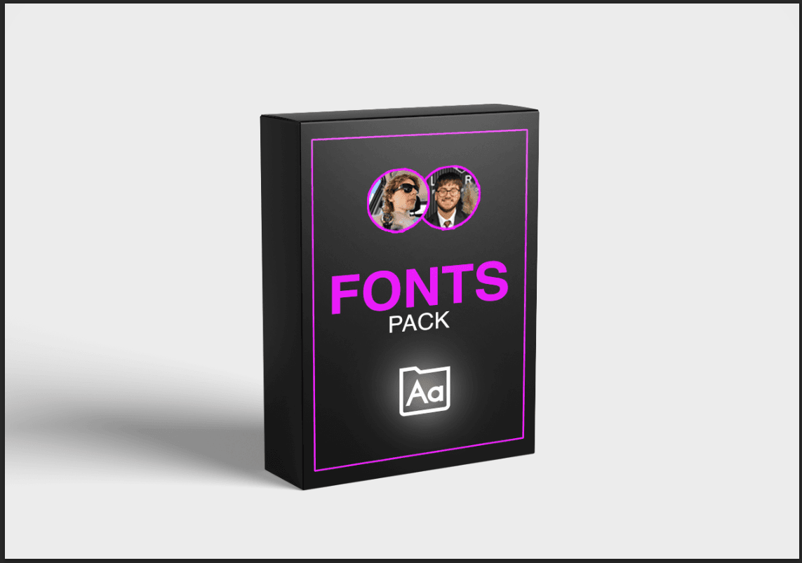 Fonts + Animations Pack